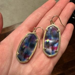 Authentic Kendra Scott watercolor Earrings
